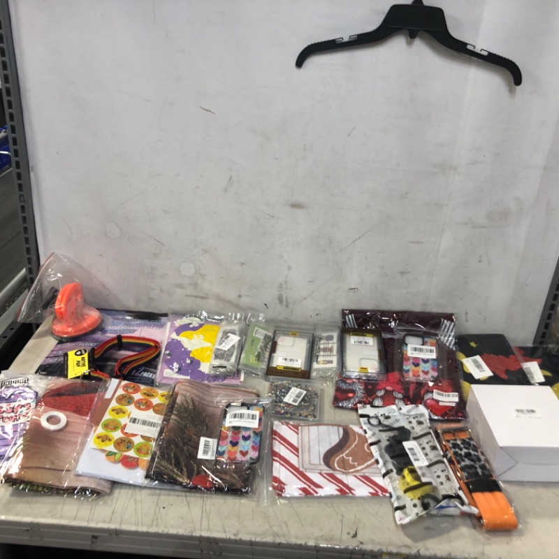 Photo 1 of 24 PC RANDOM MISC. BAG LOT. - NEW ITEMS SOLD AS IS 