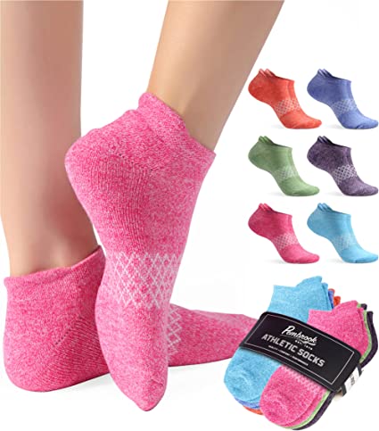 Photo 1 of Pembrook Cute Ankle socks for Women - 6 Pairs Low Cut Socks Women | Womens Athletic Socks | Running Socks Womens