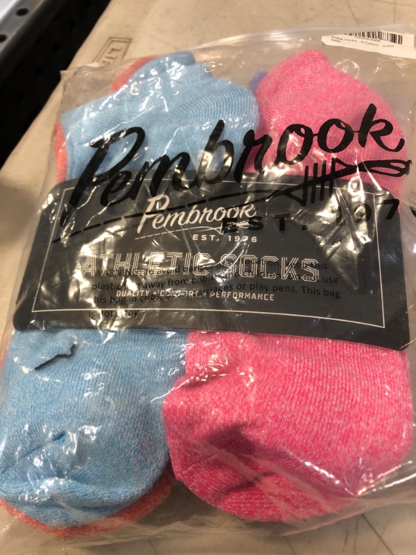 Photo 2 of Pembrook Cute Ankle socks for Women - 6 Pairs Low Cut Socks Women | Womens Athletic Socks | Running Socks Womens