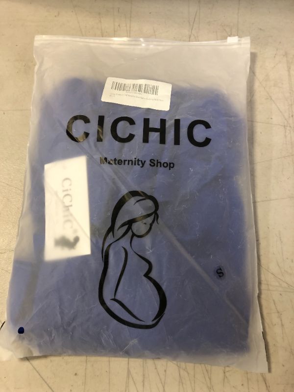 Photo 2 of Cichic Women's Off Shoulder Short Sleeve Bodycon Midi Dress Small Blue01