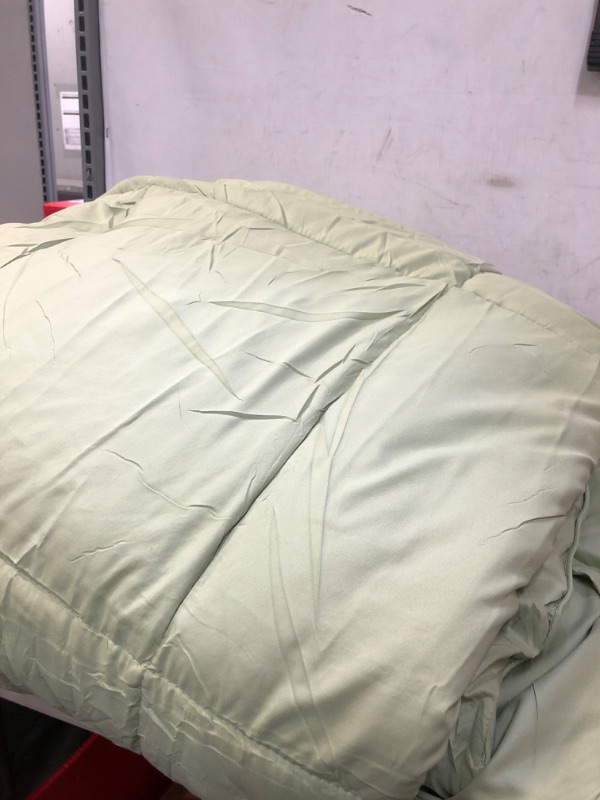 Photo 2 of  KING Size Comforter - 1600 Series Down Alternative Home Bedding & Duvet Insert - Olive