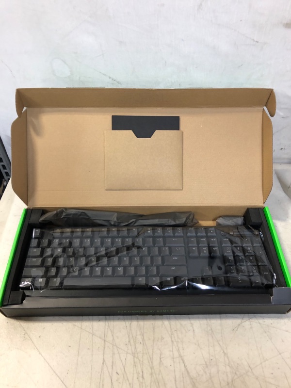 Photo 2 of Razer DeathStalker V2 Pro Wireless Gaming Keyboard: Low-Profile Optical Switches - Linear Red - HyperSpeed Wireless & Bluetooth 5.0-40 Hr Battery - Ultra-Durable Coated Keycaps - Chroma RGB