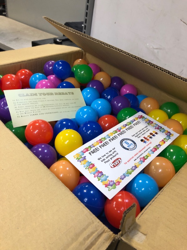 Photo 2 of  500 Ball Pit Balls Bundle COLORFUL (BALLS ONLY)