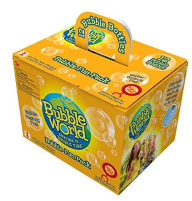 Photo 1 of Bubble World Fun Bubble Bottles (12 Pack) Bubbles for Kids - Non-Toxic Bubbles with Built-In Wand for Mess-Free Play!