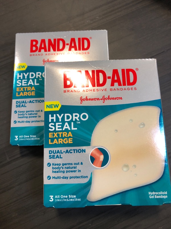 Photo 2 of Band-Aid Hydro Seal All Purpose, 3 Count (One Size) Each (Pack of 2)