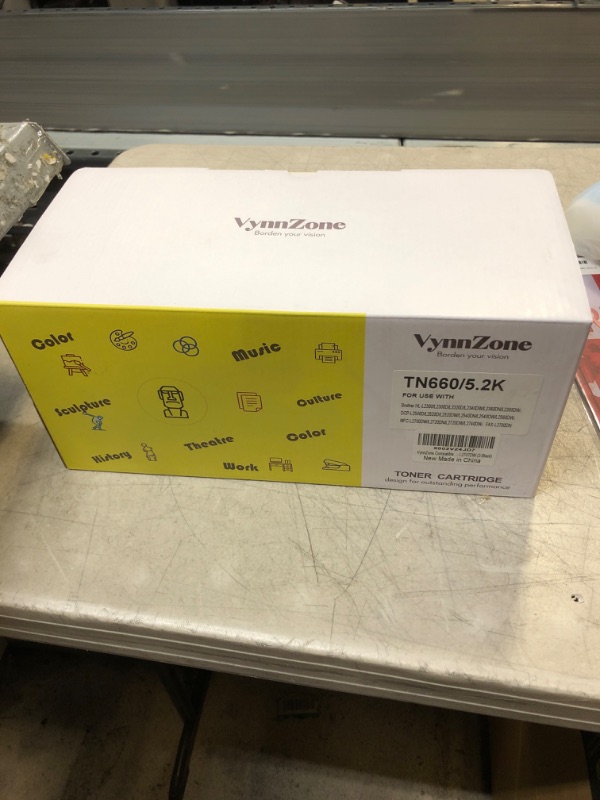 Photo 4 of VynnZone Extra High Yield TN660 Toner 5200 Pages Toner Cartridge