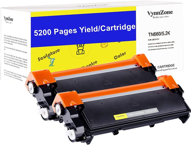 Photo 1 of VynnZone Extra High Yield TN660 Toner 5200 Pages Toner Cartridge