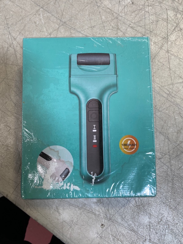 Photo 1 of Bokefo Electric Callus Remover for Feet | Pedicure Kit for Dead Skin | Foot Skin Care Home Spa Scrubber Tool | Rechargeable Foot Scraper Shaver Cleaner for Cracked Heels Callous, Foot Care for Women Green
