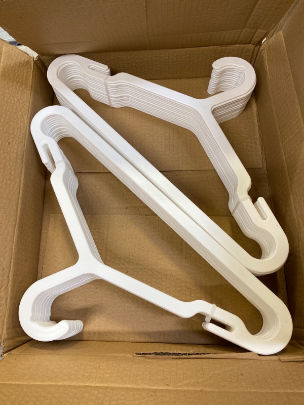 Photo 1 of 30 PACK WHITE HANGARS THIN