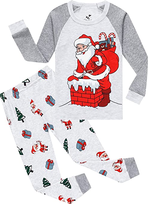 Photo 1 of Girls Christmas Pajamas Children PJs Gift Set Kids Cotton Sleepwear
SIZE 3