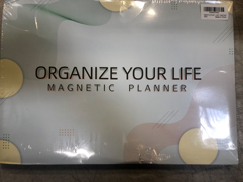 Photo 2 of Magnetic Dry Erase Calendar for Fridge and Chore Chart for Fridge,2 WhiteBoards 17x12", Refrigerator Monthly Planner Wall Chores Chart for Multiple Kids Teenagers Adults,4 Markers and 1 Large Eraser flower planner  -FACTORY SEALED