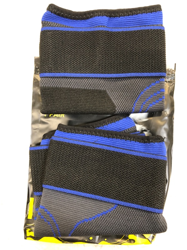 Photo 1 of HENGZEY (1 Pair Dual-Binds Tennis Elbow Brace for Tendonitis Men Women,Elbow Compression Sleeves for Arms,Golfers Elbow Strap,Elbow Sleeve Weightlifting (X-Large)