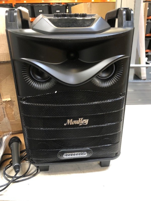 Photo 2 of Moukey Karaoke Machine, Big Subwoofer PA System, Powerful Sound,
