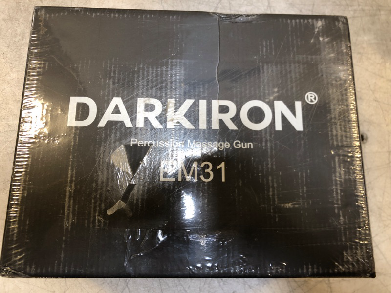 Photo 1 of DARKIRON Muscle Massage Gun, Percussion Massage Gun Deep Tissue Electric Massager for Athletes with 10 Massage Heads (EM31)
FACTORY SEALED