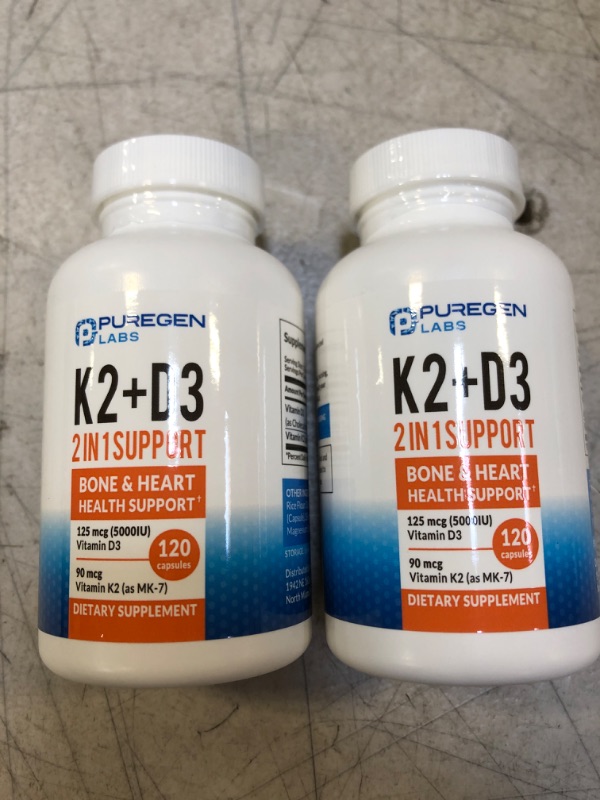 Photo 2 of 6 in 1 Immune Support 120 Capsules with Powerful Blend of Elderberry, Echinacea, Ginger, Vitamin C 650mg, Vitamin D3 5000 IU & Zinc Picolinate 30mg- Immune Booster Supplement for Adults and Kids 2 PACK BEST BY 04/2023