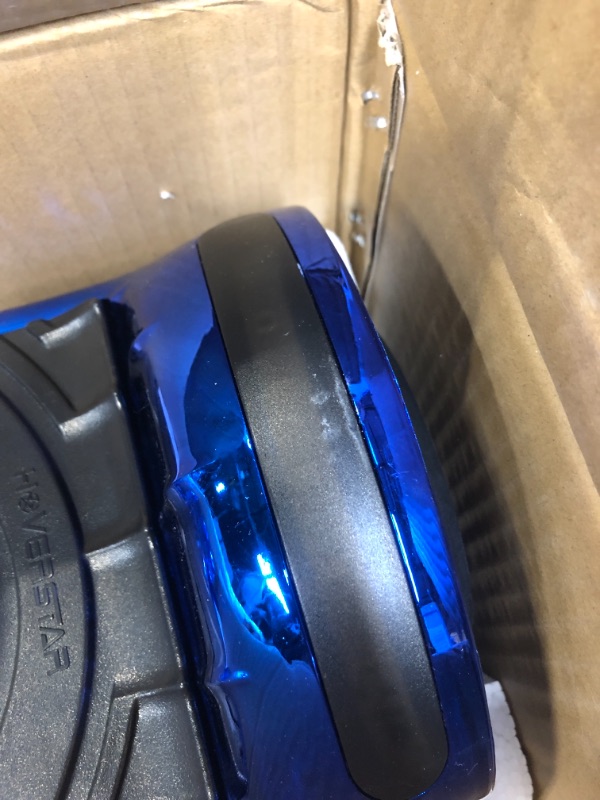 Photo 4 of Flash Wheel Hoverboard 6.5 Bluetooth Speaker with LED Light Self Balancing Wheel Electric Scooter - Chrome Blue
DIRTY