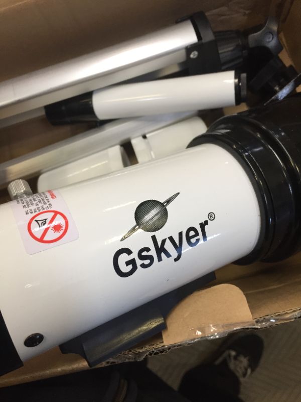 Photo 1 of Gskyer Telescope, 70mm Aperture 400mm AZ Mount Astronomical Refracting Telescope for Kids Beginners - Travel Telescope with Carry Bag, Phone Adapter and Wireless Remote