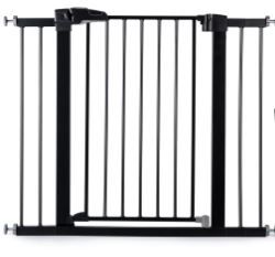 Photo 1 of Babelio Metal 26-40“ Baby Gate Pet Gate, Safety Gate for Child and Pets, Pressure Mounted Gate with Door for Stair and Doorway