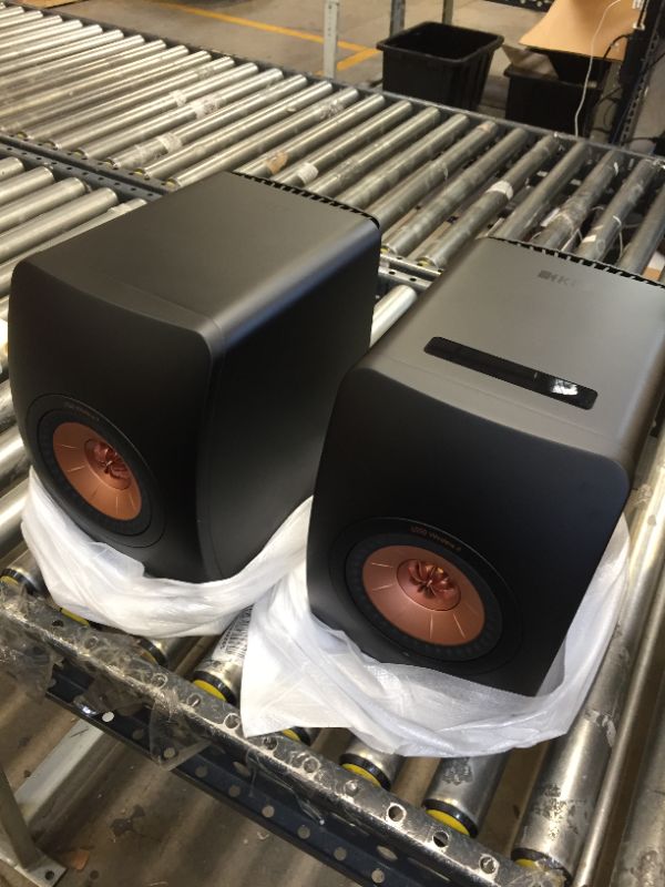 Photo 4 of KEF LS50 Wireless II Speakers (Pair, Carbon Black)