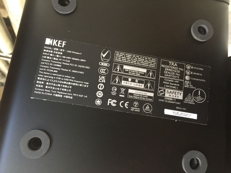 Photo 8 of KEF LS50 Wireless II Speakers (Pair, Carbon Black)