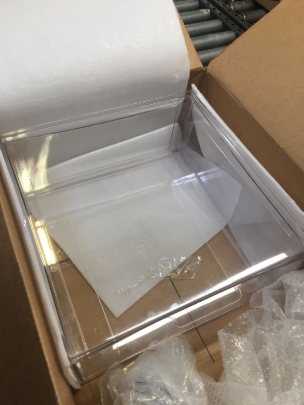 Photo 1 of 12" Clear Plastic Drawer