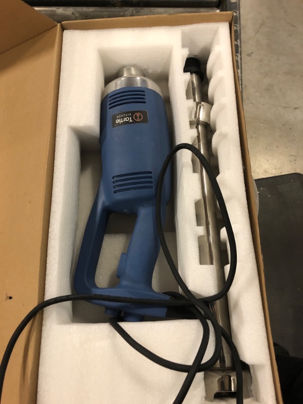 Photo 2 of ----SELL FOR PARTS---TK Tartle Kitchen Commercial Immersion Blender, Variable Speed, Extra Heavy Duty 750W, 8000-20000 RPM, 20 inch Shaft Extra Heavy Duty 20 inch