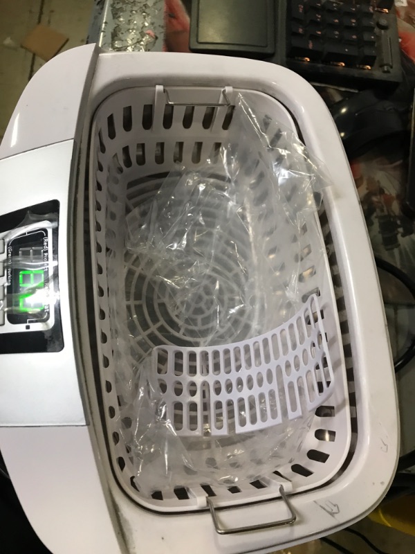 Photo 3 of Industrial Grade Ultrasonic Cleaner 160 Watts 2.5 Liters with Heater for Gun Parts Carb Jewelry Dental
