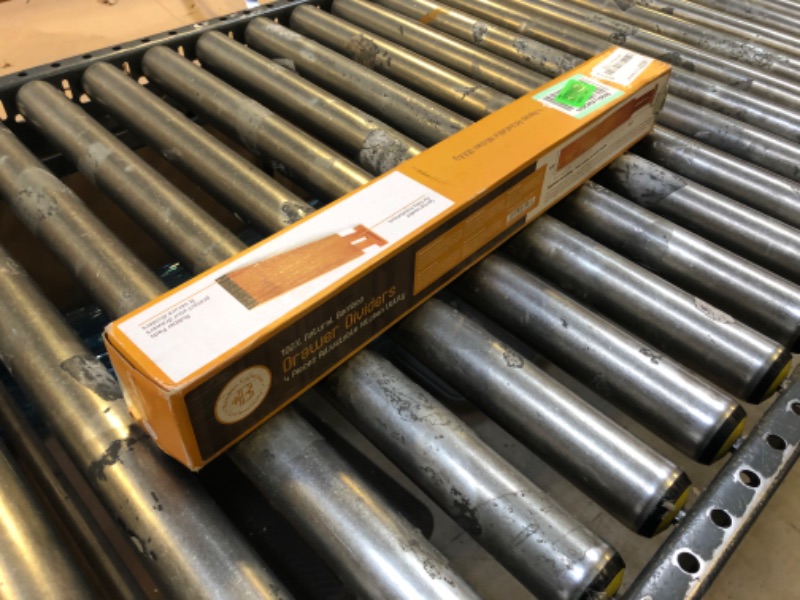 Photo 1 of Adjustable Drawer Dividers, Set of 4 ------- FACTORY SEALED