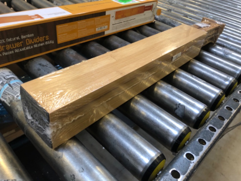 Photo 1 of Adjustable Drawer Dividers, Set of 4 ------- FACTORY SEALED