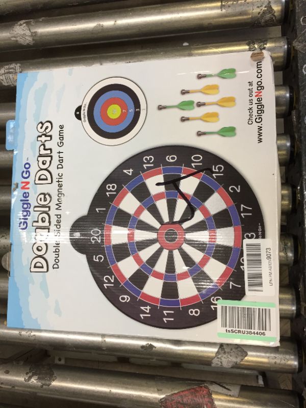 Photo 2 of Giggle N Go Magnetic Dart Board Kids - Magnetic Dart Board for Boys or Girls Boys Gifts Age 6 and Above. Fun Dart Game for Kids and Make Great Xmas or Birthday Gifts for Boys or Girls BULLSEYE THEME