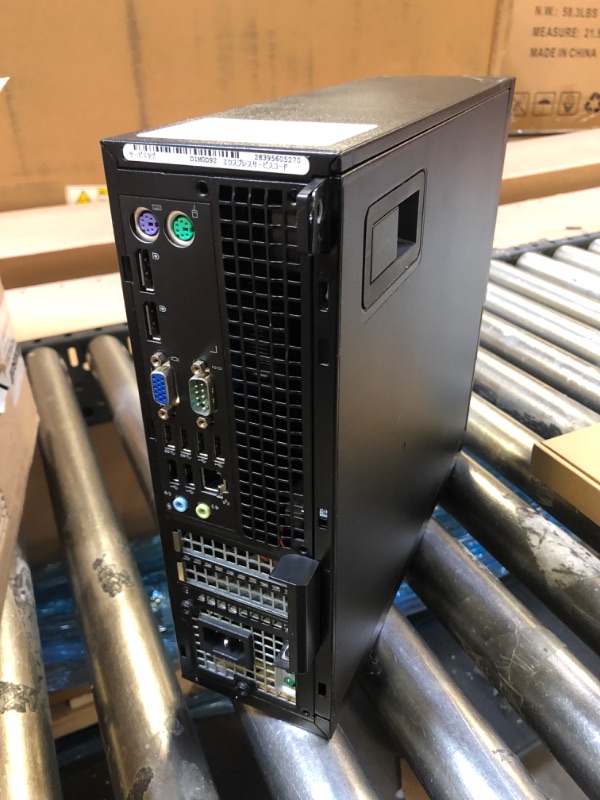 Photo 5 of DELL OptiPlex 7020-SFF, Intel Core i5-4570 3.2Ghz, 8GB RAM, 500GB Hard Drive, DVDRW, Windows 10 Pro 64bit ------- MISSING POWER CORD, UNABLE TO TEST