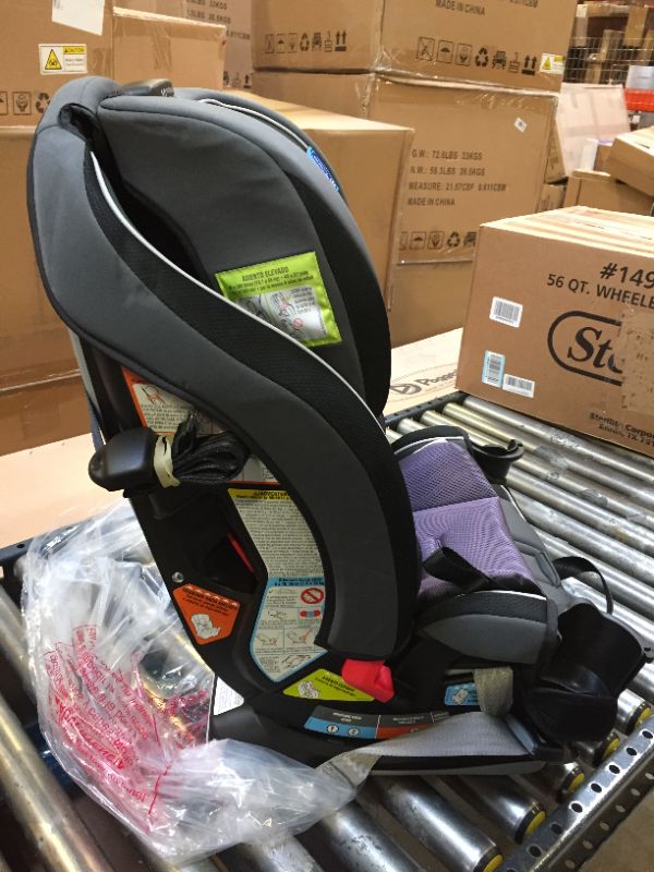 Photo 3 of Graco SlimFit 3 in 1 Car Seat, Slim & Comfy Design Saves Space in Your Back Seat, Annabelle, 1 Count (Pack of 1) SlimFit Annabelle