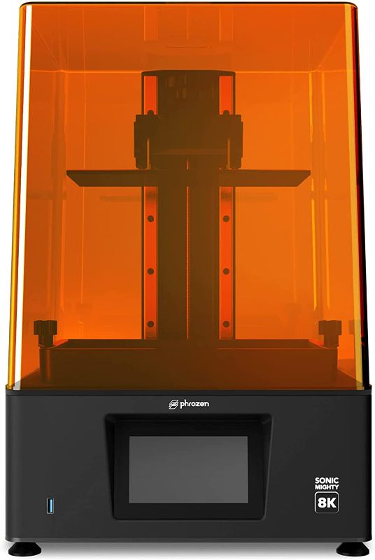 Photo 1 of Phrozen Sonic Mighty 8K LCD Resin 3D Printer, Monochrome/Mono LCD Screen, Mass-Produce 3D Printed Models with Ultra-high 8K Resolution, L21.8 x W12.3 x H23.5 Printing Volume