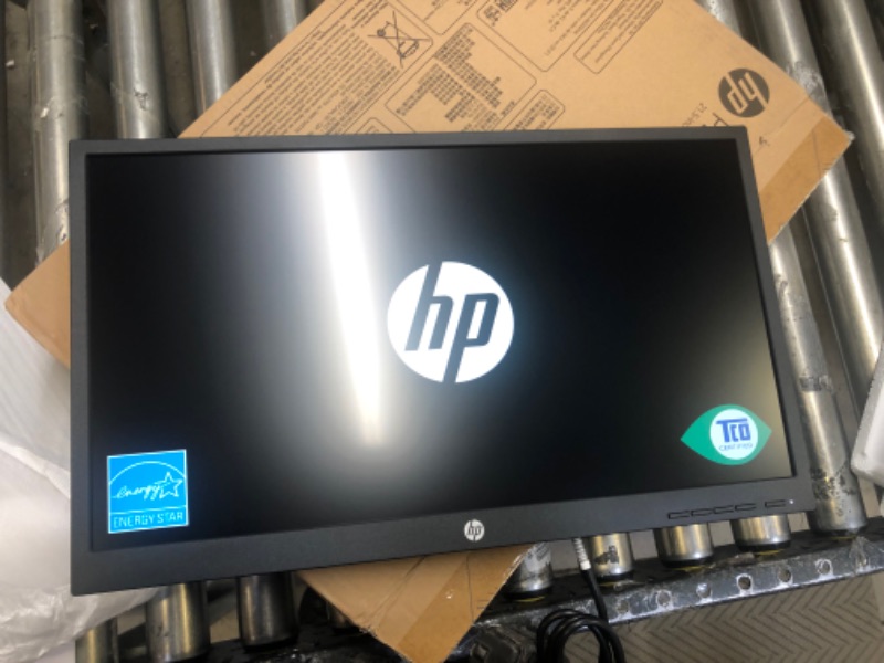 Photo 4 of HP P22va G4 21.5 inch 1080P Computer Monitor, Full HD Anti-Glare VA Display, 3000:1 Contrast Ratio, HDMI, VGA, VESA Mount, Low Blue Light Mode, Ideal for Home and Business, Black (2022 Latest Model)