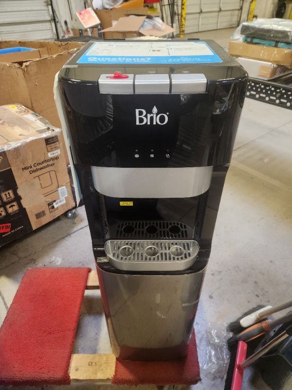 Photo 2 of Brio Bottom Loading Water Cooler Water Dispenser – Essential Series - 3 Temperature Settings - Hot, Cold & Cool Water - UL/Energy Star Approved
