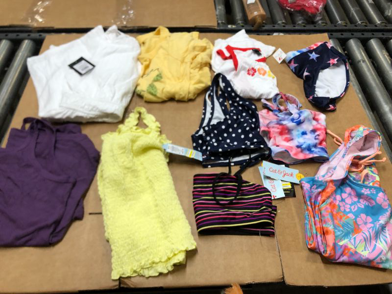 Photo 1 of BAG LOT OF GIRLS CLOTHING DIFFERENT STYLES AND SIZES ---SOLD AS IS-- 