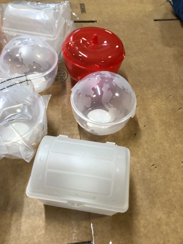 Photo 1 of 14 PIECES OF SMALL CONTAINERS 