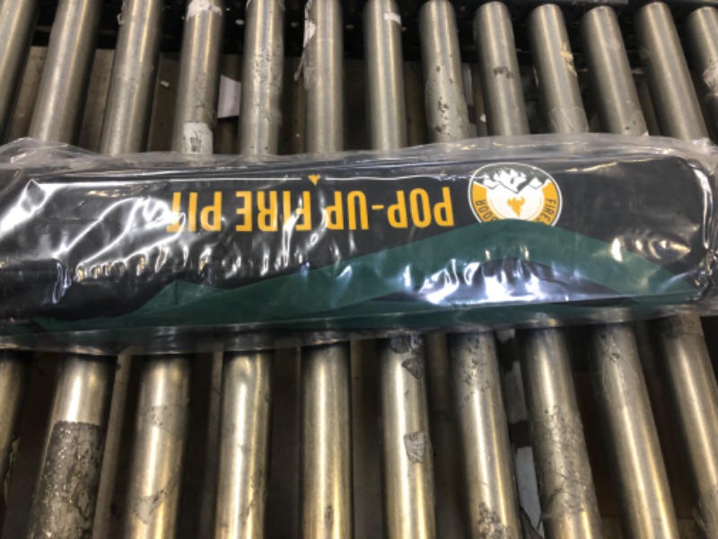 Photo 1 of Pop-Up Fire Pit | Portable and Lightweight | Fullsize 24 Inch | Weight 8 lbs. | Never Rust Fire Pit | Included Heat Shield for Leave No Trace Fires (Pop-Up Fire Pit + Heat Shield)