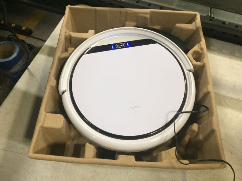 Photo 2 of ILIFE V3s Pro Robot Vacuum Cleaner, Tangle-free Suction , Slim, Automatic Self-Charging Robotic Vacuum Cleaner, Daily Schedule Cleaning, Ideal For Pet Hair, Hard Floor and Low Pile Carpet - ITEM IS DIRTY AND HAS MINOR SCTAHCES FROM USE -