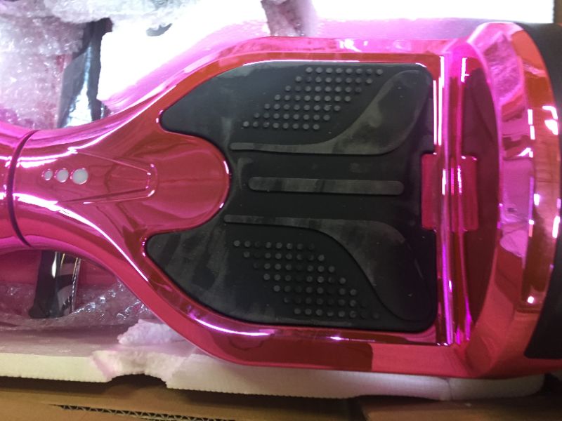 Photo 5 of EVERCROSS Hoverboard, Self Balancing Scooter Hoverboard with Seat Attachment, 6.5" Hover Board Scooter with Bluetooth Speaker & LED Lights, Hoverboards Suit for Kids - OPEN BOX - HOOVERBOARD SHOWS SIGNS OF MINOR USE -