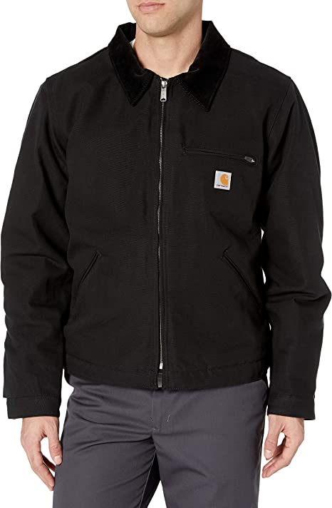 Photo 1 of Carhartt Men's Relaxed Fit Duck Blanket-Lined Detroit Jacket - XL -