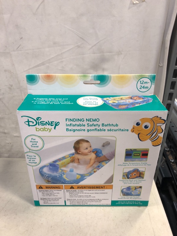 Photo 1 of Disney Finding Nemo Inflatable Safety Bathtub, Unisex
