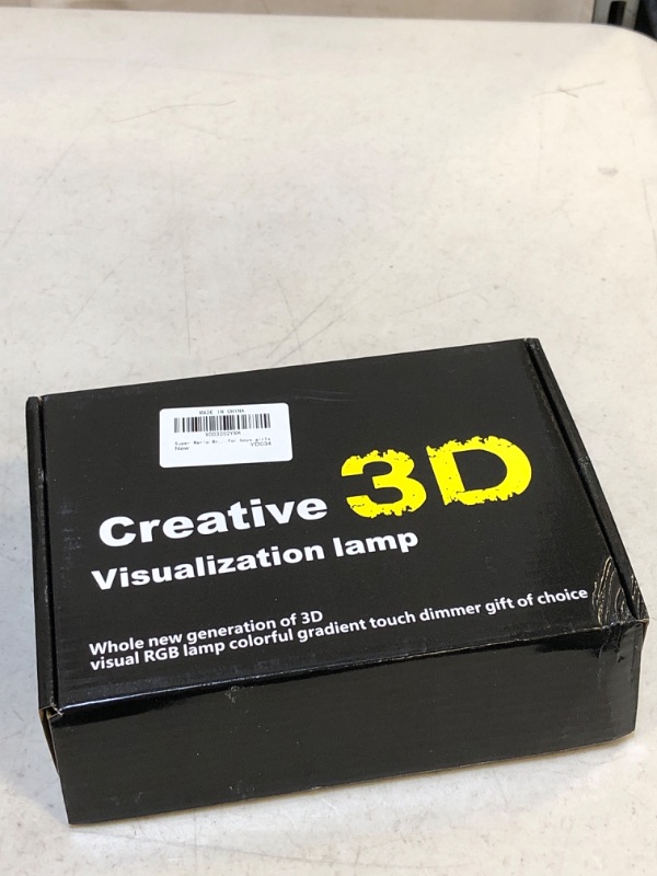 Photo 1 of Sealinnayi Super Mario Bros Anime Figure Cartoon 3D LED Optical Illusion Decoration Table Lamp 16 Colors Remote Control Acrylic Visual Night Light Easter Xmas Birthday Gifts for Kids