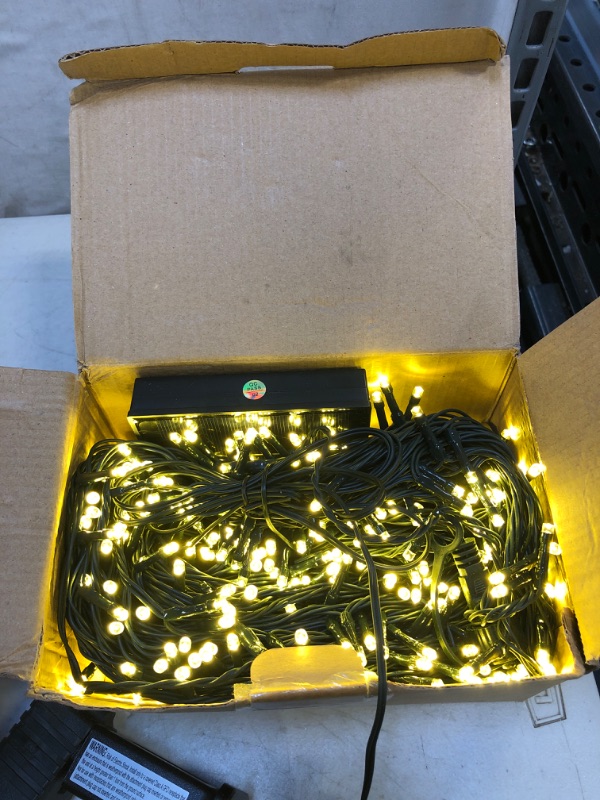 Photo 1 of 300 LED SOLAR STRING LIGHTS 