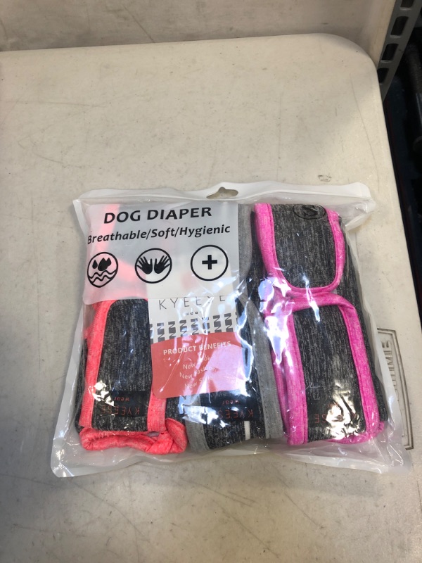 Photo 1 of DOG DIAPERS 
SIZE S 3 PCS