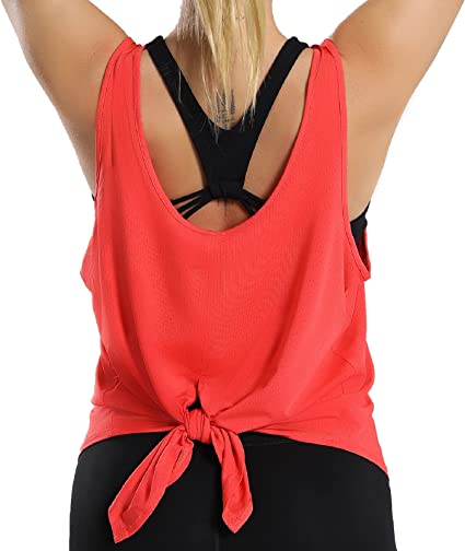 Photo 1 of Leneko Athletic Cropped Racerback Tank Tops for Women, Workout Tanks for Women, Women Workout Tops with, Yoga Shirt
SIZE L 