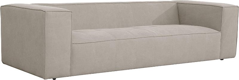 Photo 1 of Amazon Brand – Rivet Thomas Modern Upholstered Sofa Couch, 101.2"W, Grey
