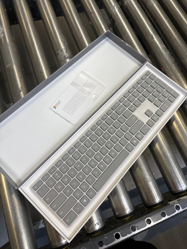 Photo 2 of Microsoft Surface Keyboard, WS2-00025, Silver