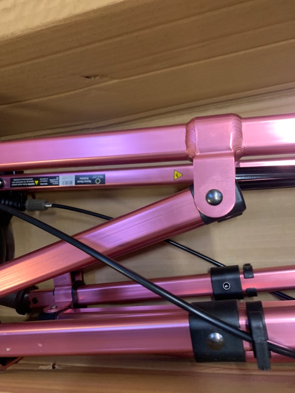 Photo 7 of Able Life Space Saver Rollator - Regal Rose --- Box Packaging Damaged, Item is New
