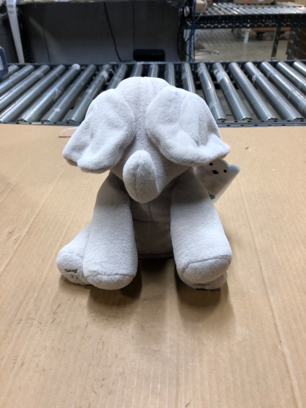 Photo 1 of GUND Baby Official Animated Flappy The Elephant Stuffed Animal Baby Toy Plush for Baby Boys and Girls, Gray, 12" (Song Styles May Vary) Grey